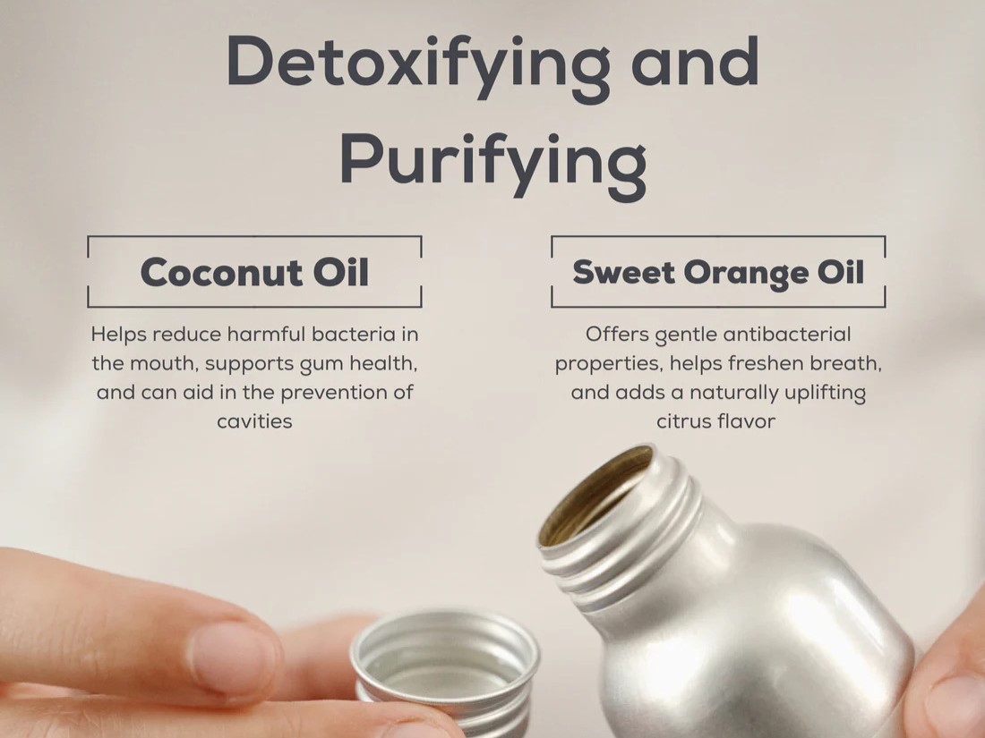 Ústní voda Oil Pulling - pomeranč - Georganics